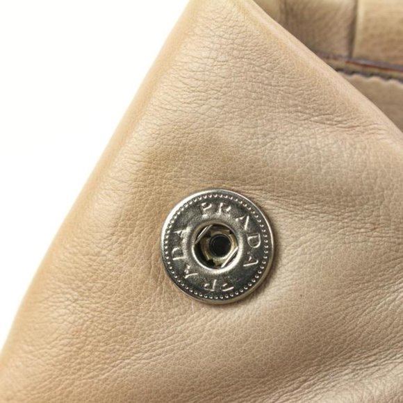 Prada Vitello Sfumato Hobo Neutral Gradient Hobo 85p33s - Picture 12 of 12